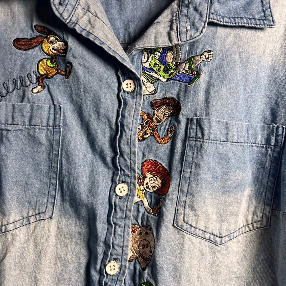 Pixar Blue Denim Jacket - Picture 3 of 3